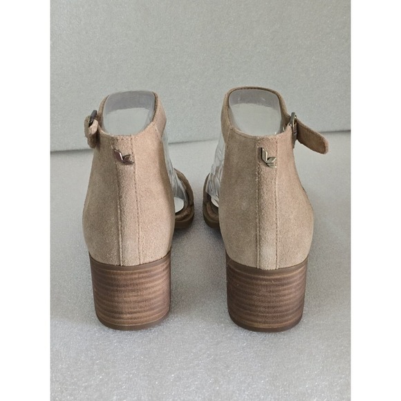 Koolaburra by Ugg Amphora Taupe Studded Leather Ankle Strap Bellen Sandals 10 - Picture 5 of 7